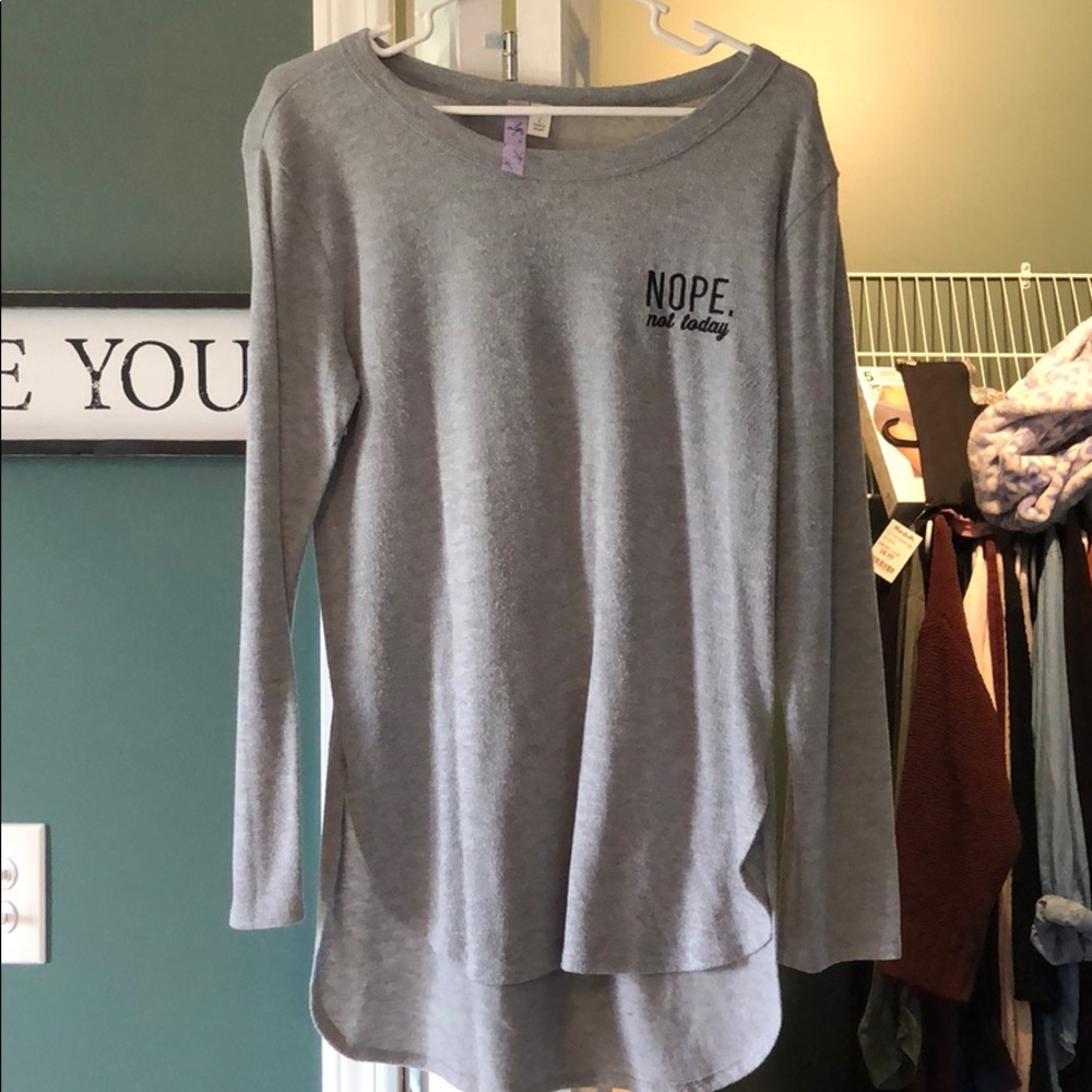 Long sleeve sweater